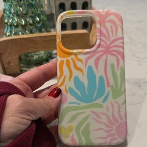 Casely iPhone 15 pro MagSafe Colorful Floral Phone Case